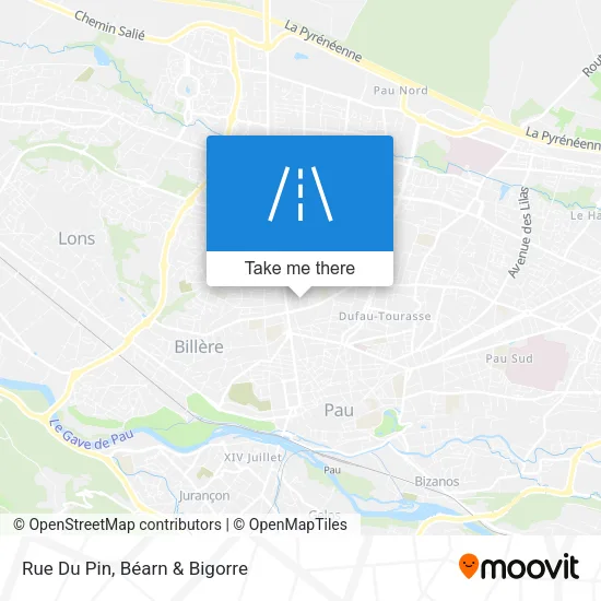 Rue Du Pin map