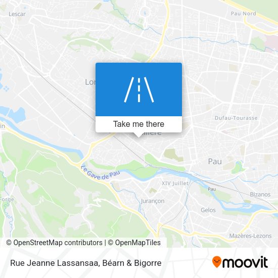 Rue Jeanne Lassansaa map