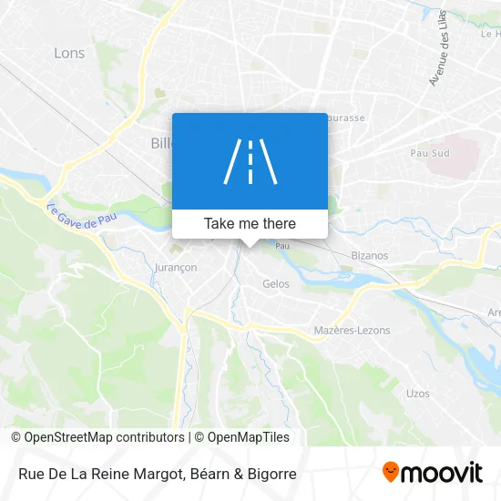Rue De La Reine Margot map