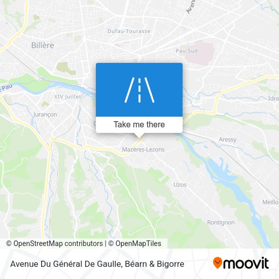 Avenue Du Général De Gaulle map