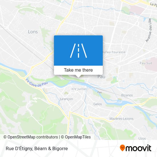 Rue D'Étigny map