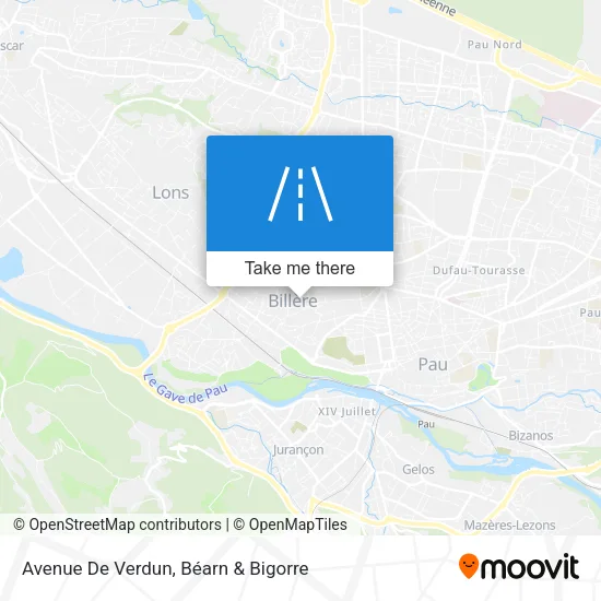 Avenue De Verdun map