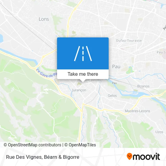 Rue Des Vignes map
