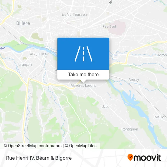 Rue Henri IV map