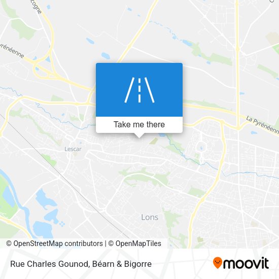 Rue Charles Gounod map