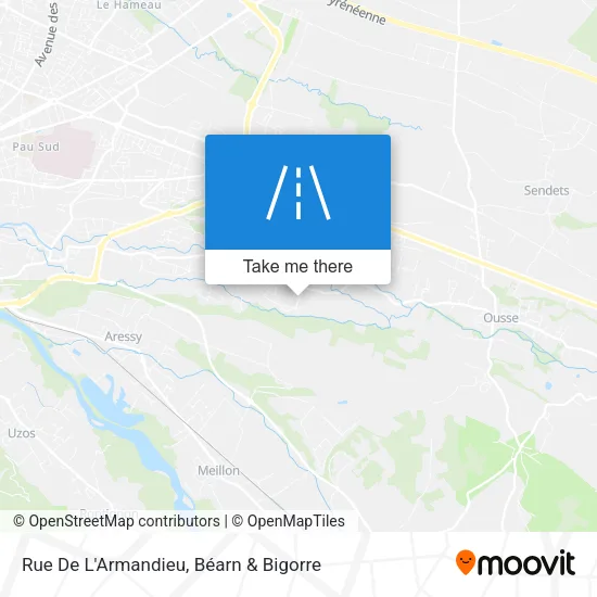 Rue De L'Armandieu map
