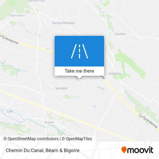 Chemin Du Canal map