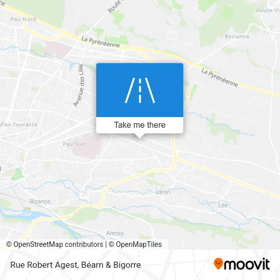 Rue Robert Agest map