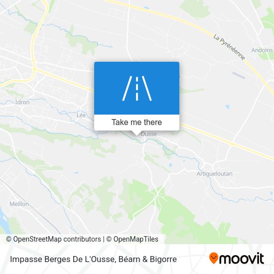 Impasse Berges De L'Ousse map