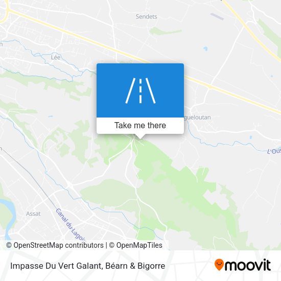 Impasse Du Vert Galant map