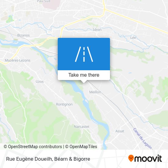 Rue Eugène Doueilh map