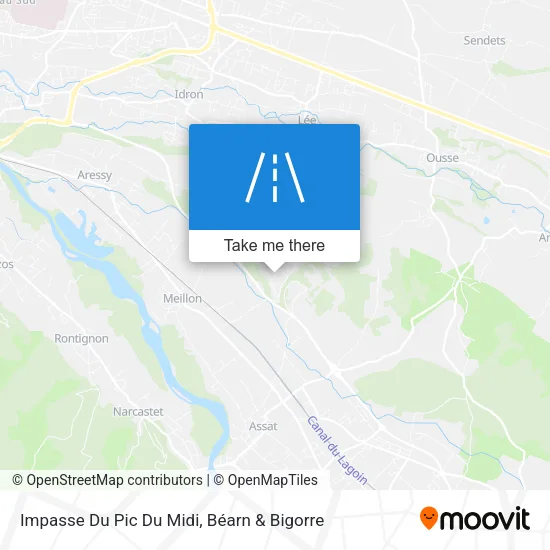 Impasse Du Pic Du Midi map