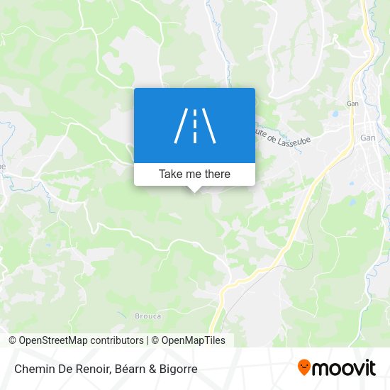 Chemin De Renoir map