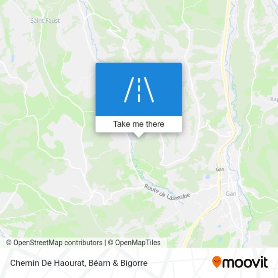 Chemin De Haourat map