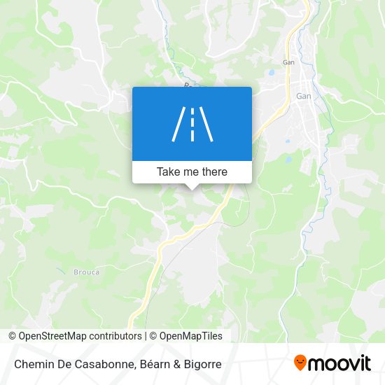 Chemin De Casabonne map