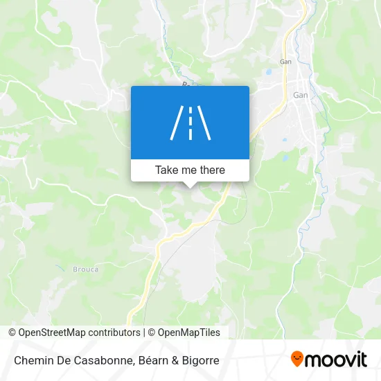 Chemin De Casabonne map