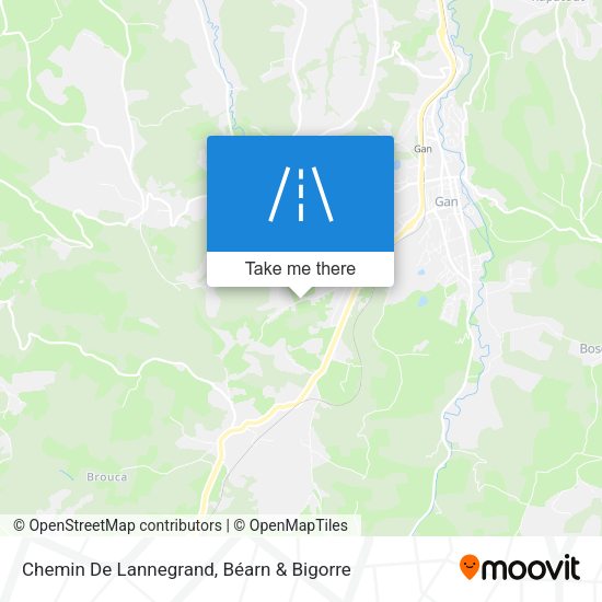 Chemin De Lannegrand map