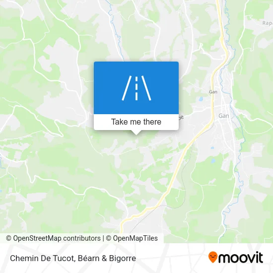 Chemin De Tucot map