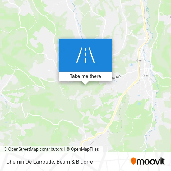 Chemin De Larroudé map