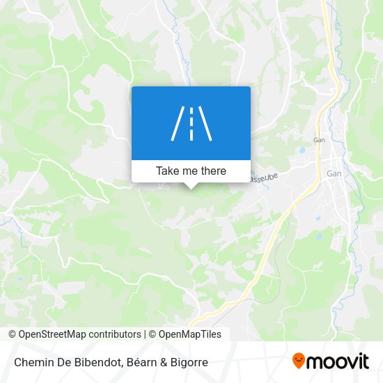 Chemin De Bibendot map