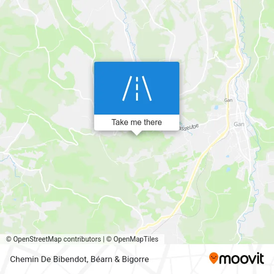Chemin De Bibendot map