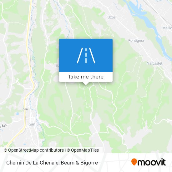 Chemin De La Chênaie map