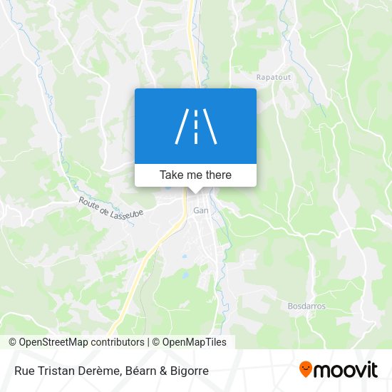Rue Tristan Derème map