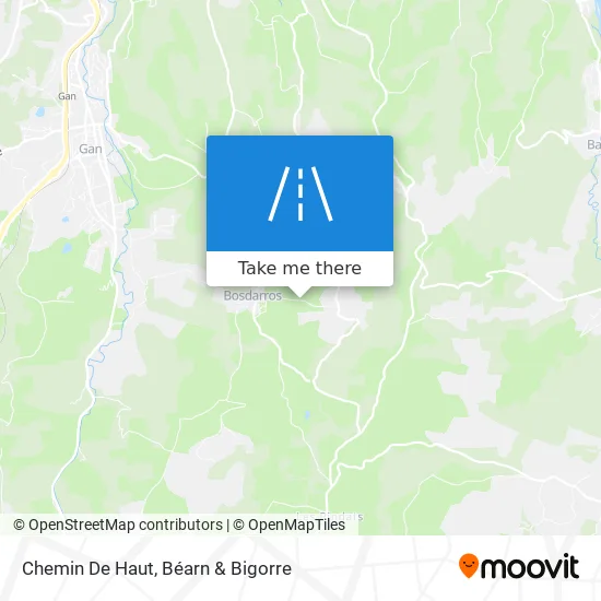 Chemin De Haut map
