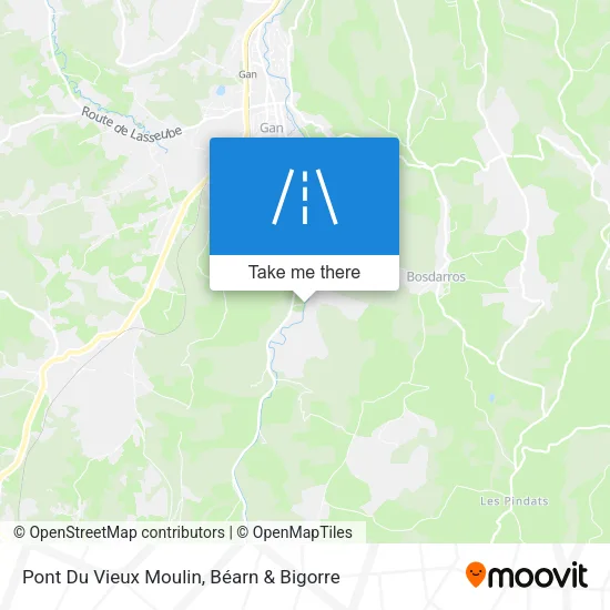 Pont Du Vieux Moulin map