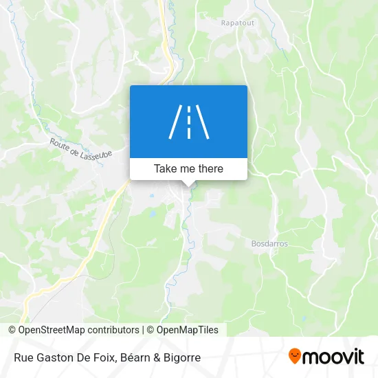 Rue Gaston De Foix map