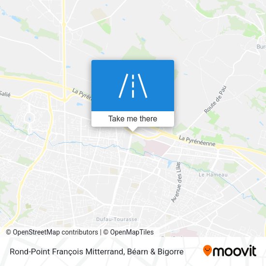 Rond-Point François Mitterrand map