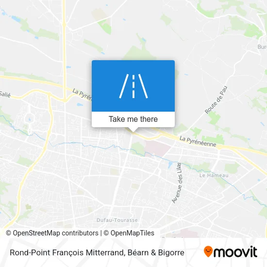 Rond-Point François Mitterrand map