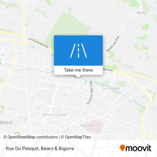 Rue Du Pesquit map
