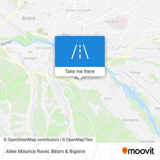 Allée Maurice Ravel map