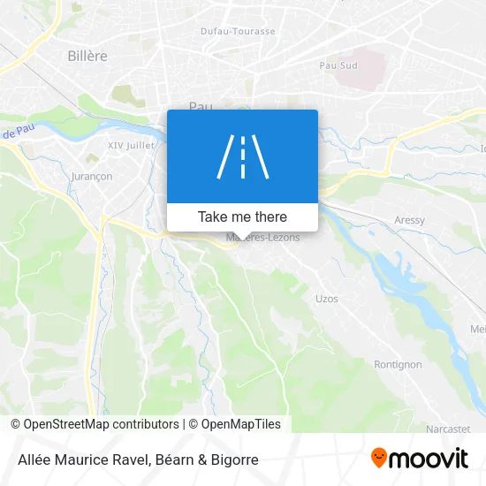Allée Maurice Ravel map