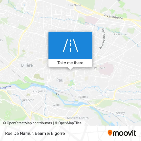 Rue De Namur map