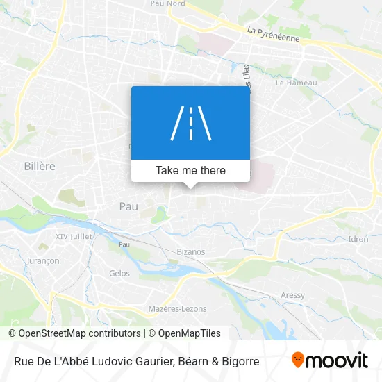 Rue De L'Abbé Ludovic Gaurier map