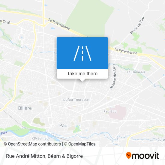 Rue André Mitton map