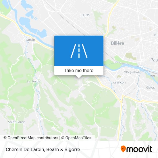 Chemin De Laroin map