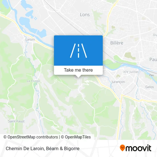 Chemin De Laroin map