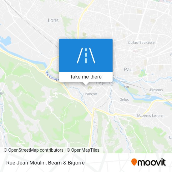 Rue Jean Moulin map
