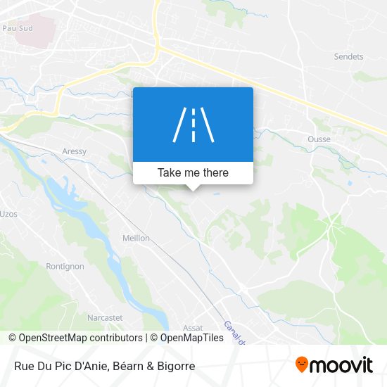 Rue Du Pic D'Anie map
