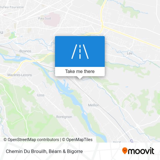 Chemin Du Brouilh map