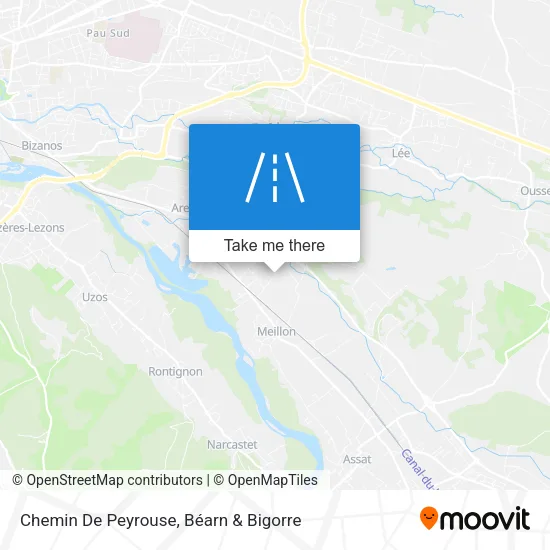 Chemin De Peyrouse map