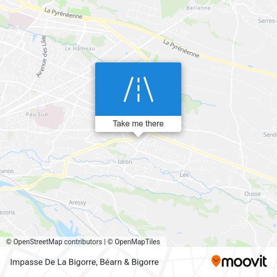 Impasse De La Bigorre map