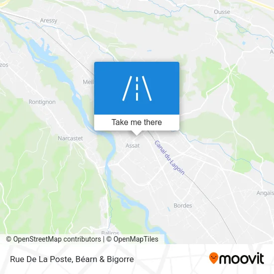 Rue De La Poste map