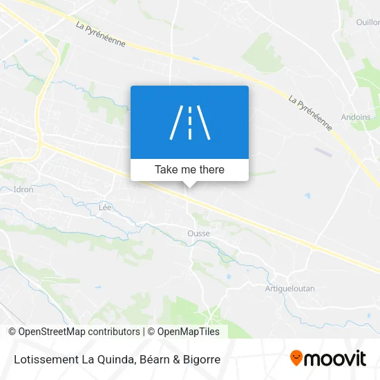 Lotissement La Quinda map