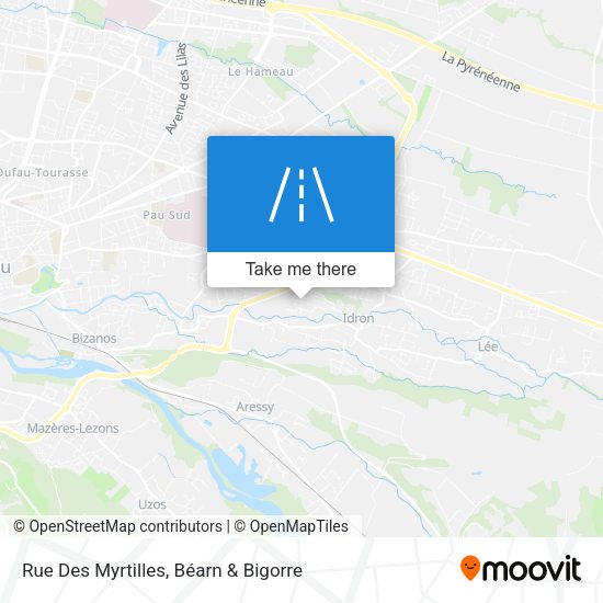 Rue Des Myrtilles map