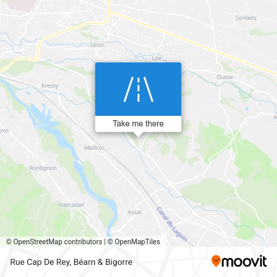 Rue Cap De Rey map