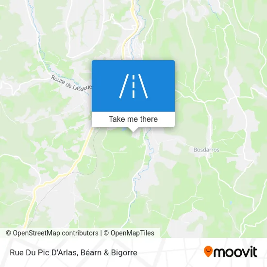 Rue Du Pic D'Arlas map